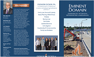 Eminent Domain Broucher